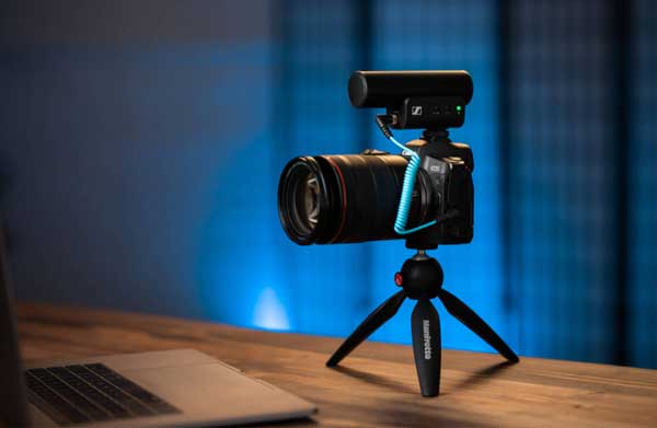 Micro Shotgun thu âm Sennheiser MKE400 | Chính hãng - Trả góp 0%