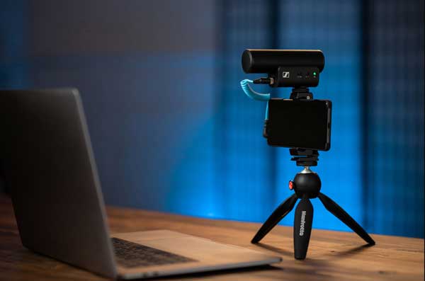 Micro Shotgun thu âm Sennheiser MKE400 | Chính hãng - Trả góp 0%