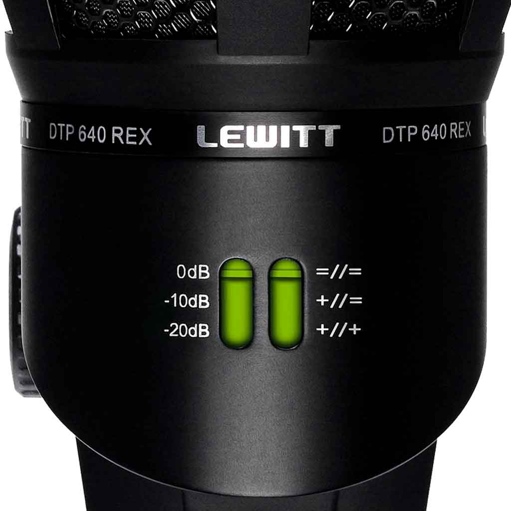 Micro thu âm nhạc cụ Lewitt DTP 640 REX | Chính hãng - Trả góp 0%