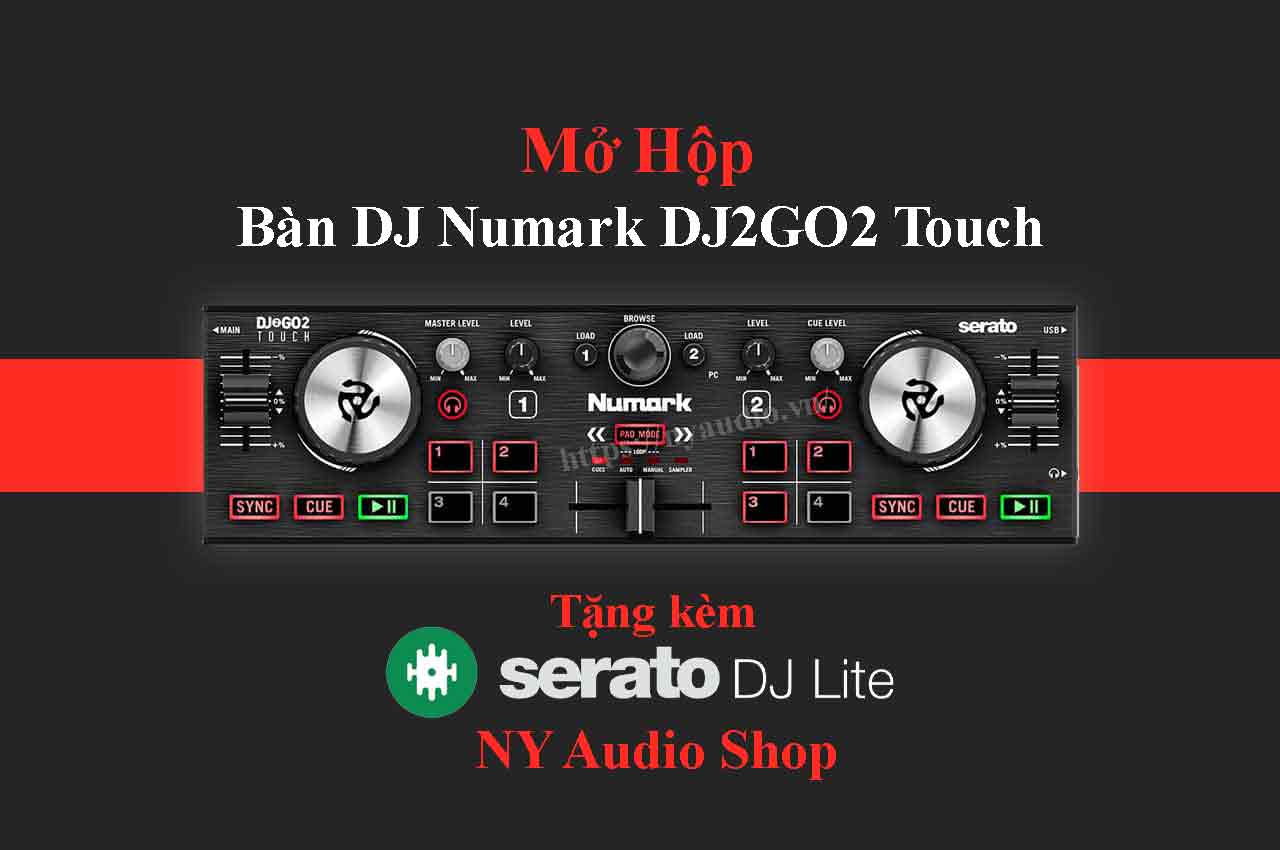 Numark DJ2GO2 Touch Mini | Trả Góp Online CMND