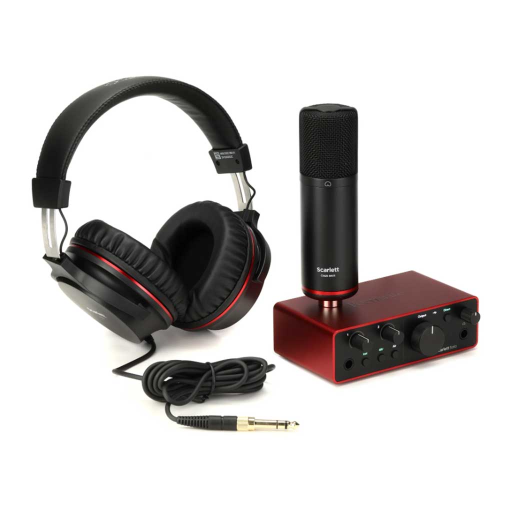 Studio Combo Focusrite Scarlett Solo Studio 4th Gen - Chính hãng