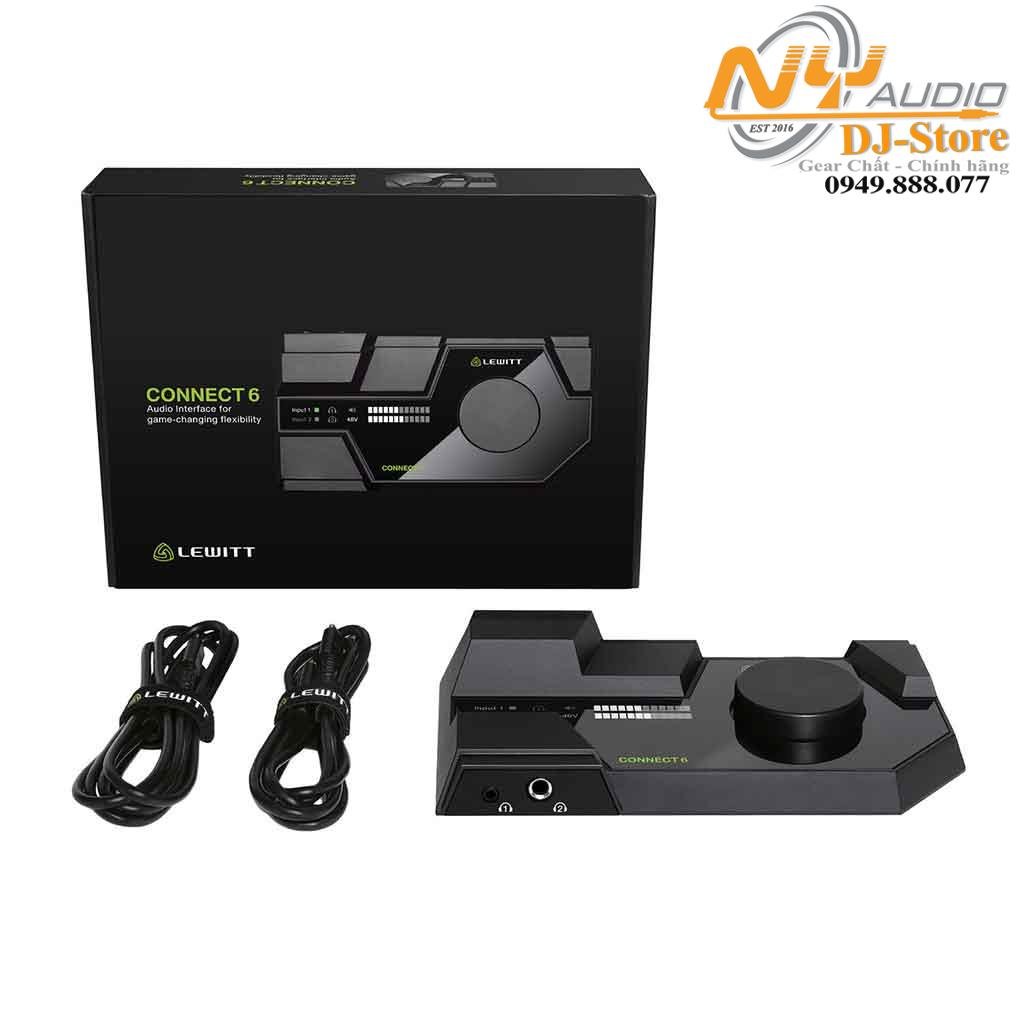 Sound Card Lewitt Connect 6 | Chính hãng - Trả góp online