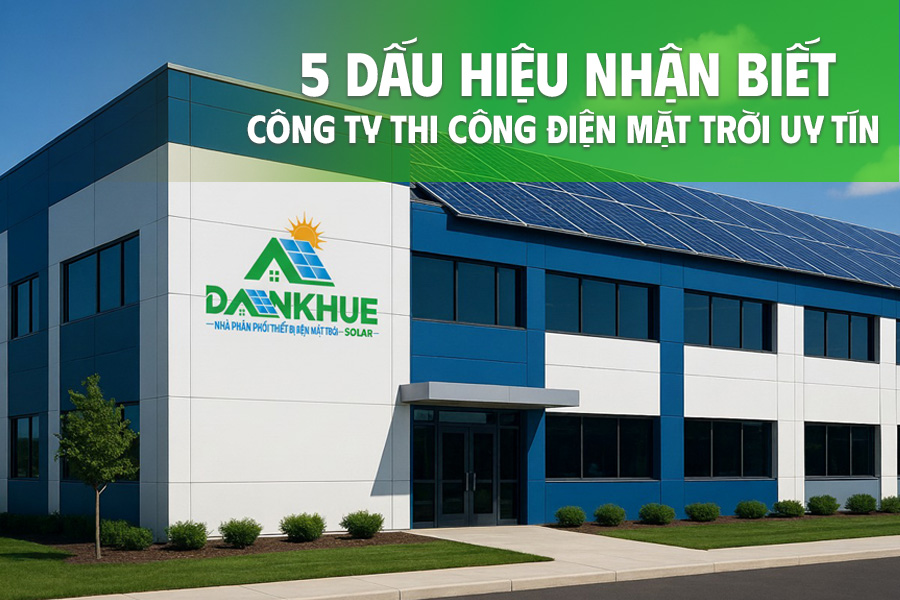 5 dấu hiệu nhận biết công ty thi công điện mặt trời uy tín
