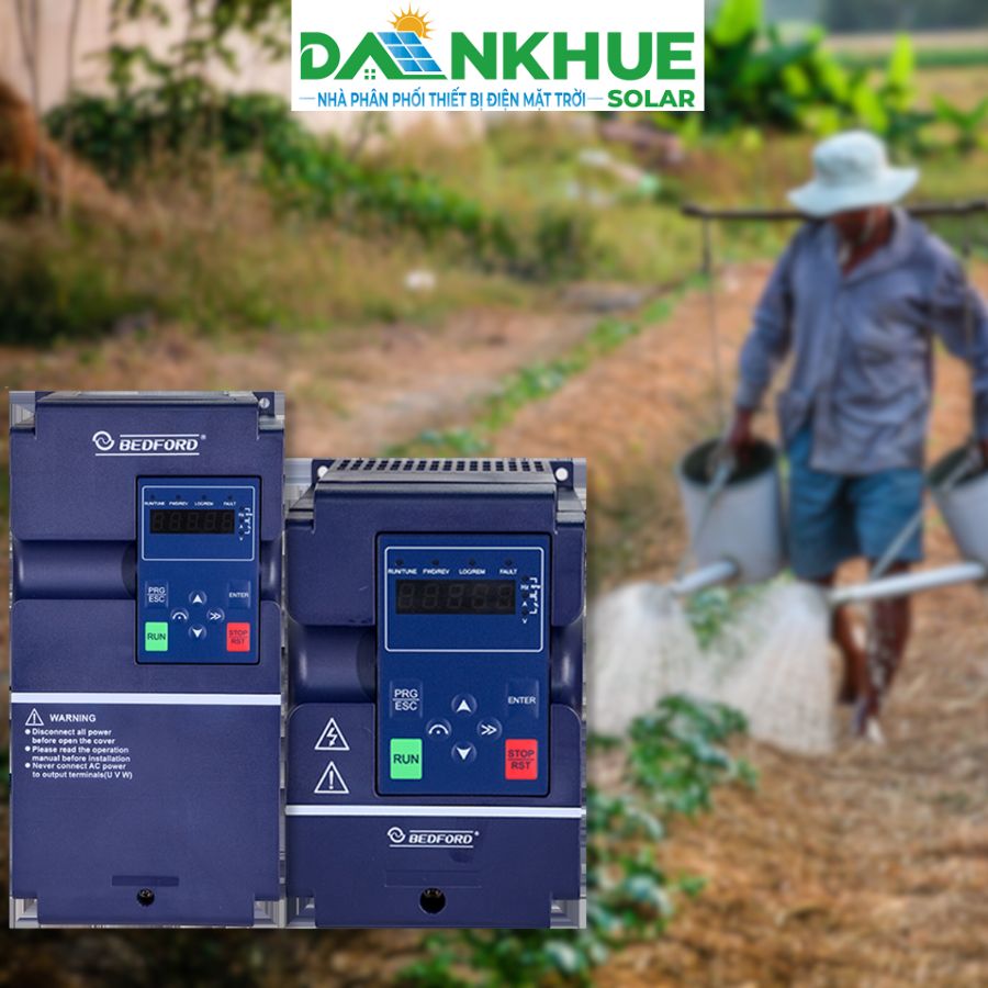 Biến tần bơm hỗ trợ tưới tiêu trong nông-lâm-nghiệp ở Việt Nam
