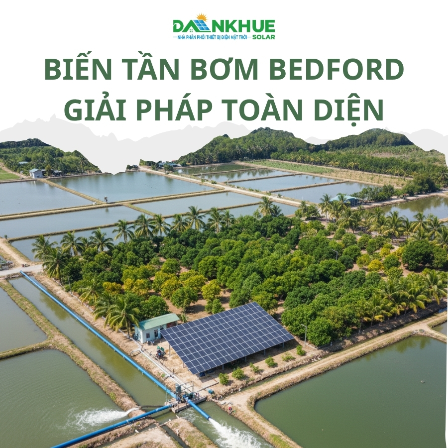 Biến tần bơm Bedford giải pháp tưới toàn diện cho nền nông nghiệp miền tây