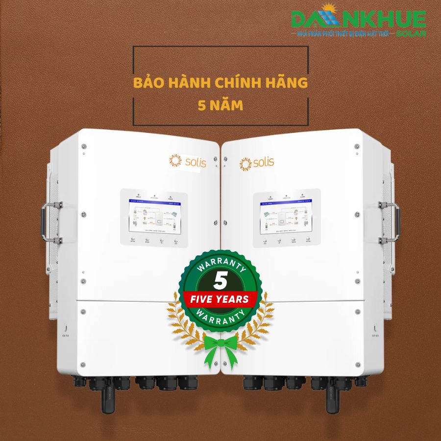 Biến tần Solis áp thấp S6-EH3P(8-15)K02 có thời gian bảo hành chính hãng 5 năm