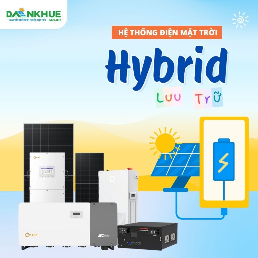 Giải pháp điện mặt trời hybrid