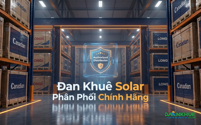 Kho hàng phân phối tấm pin năng lượng mặt trời chính hãng tại TP.HCM