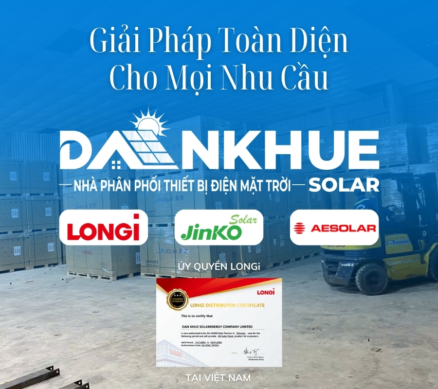 Đan Khuê Solar giải pháp cho mọi nhu cầu về tấm pin năng lượng