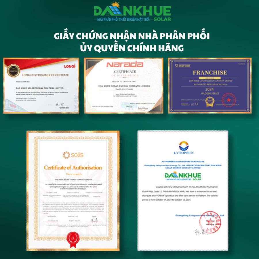 Nhà phân phối và ủy quyền inverter hybrid chính hãng toàn quốc