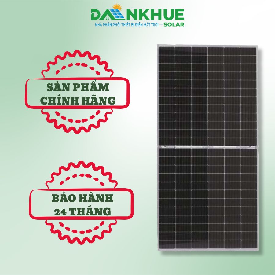 Tấm pin Jinko 72HC-BDVP có thời gian bảo hành chính hãng 12 năm và 30 năm cho hiệu suất