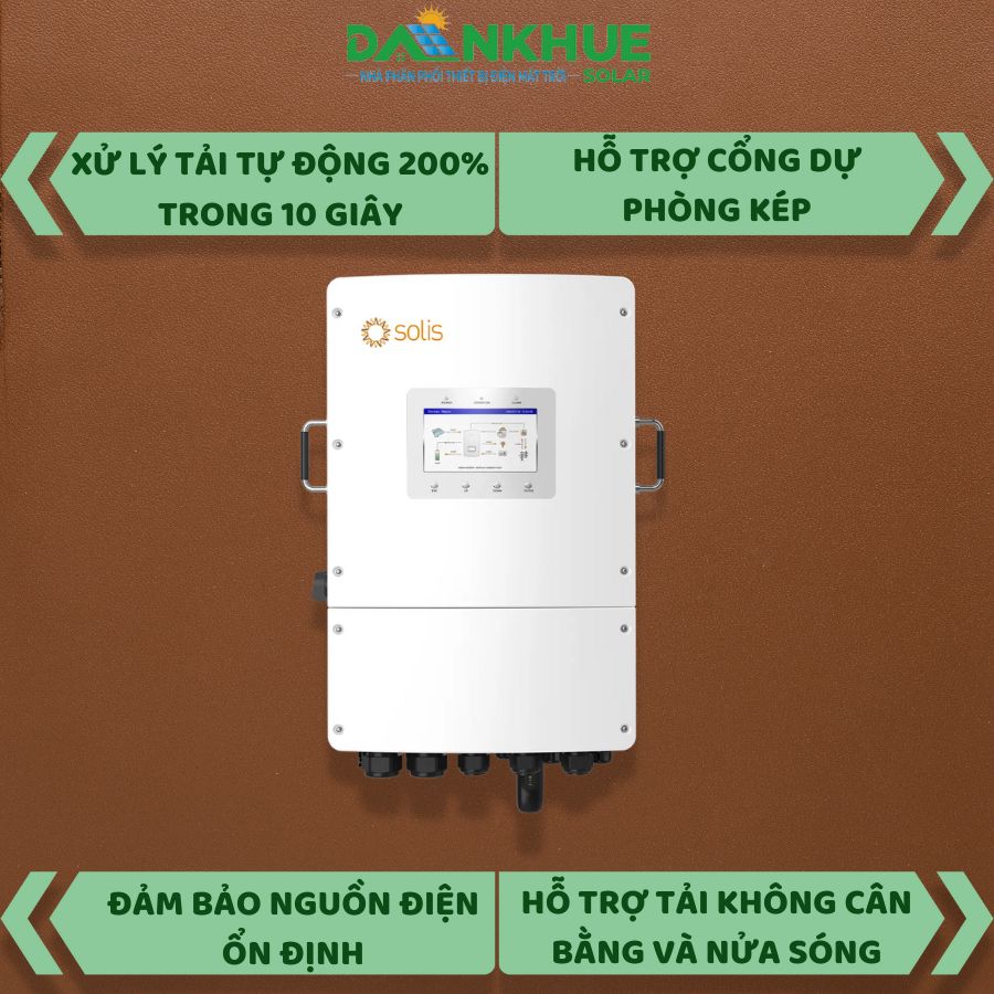 khả năng xử lý tải tự động gấp đôi trong 10 giây của S6-EH3P(8-15)K02-NV-YD-L