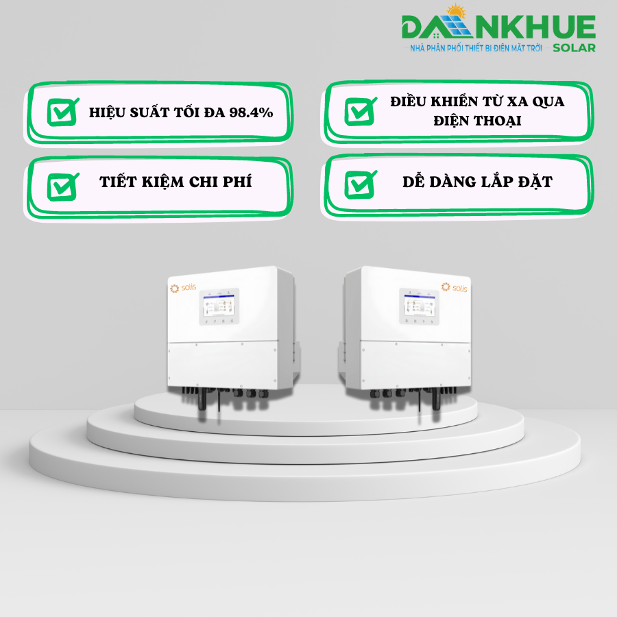 Inverter Solis có công nghệ bảo vệ ngắn mạch
