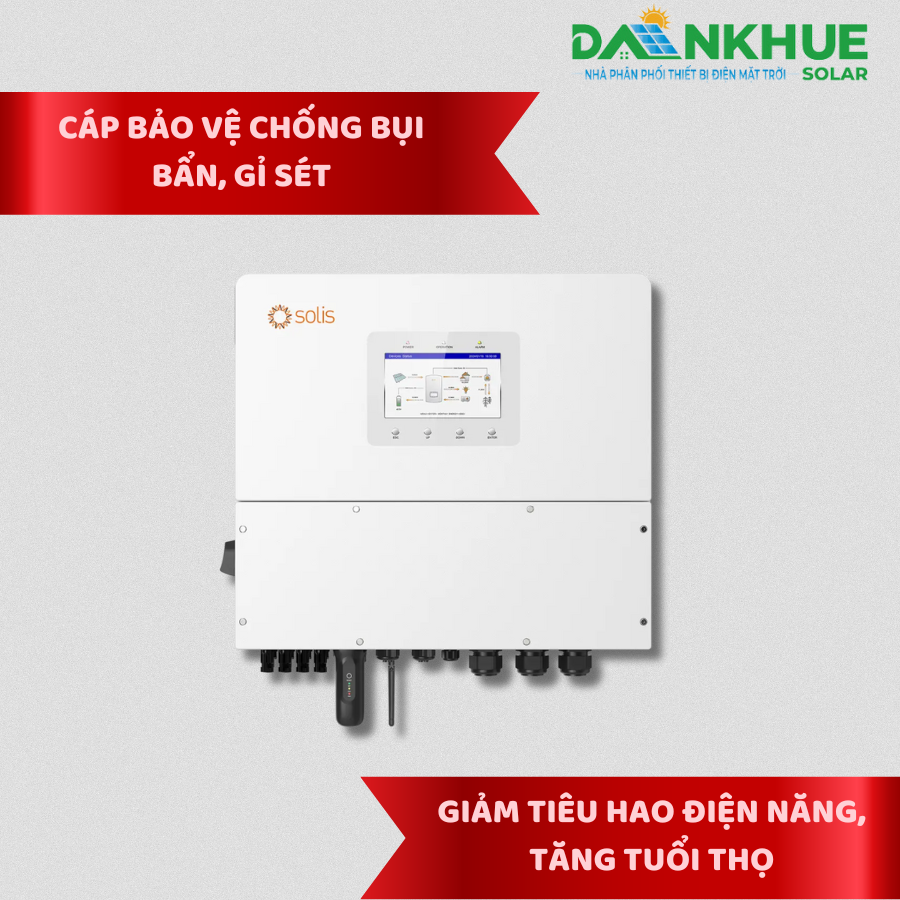 Tính năng giảm tiêu hao điện năng của biến tần hybrid Solis S6-EH3P20K-H