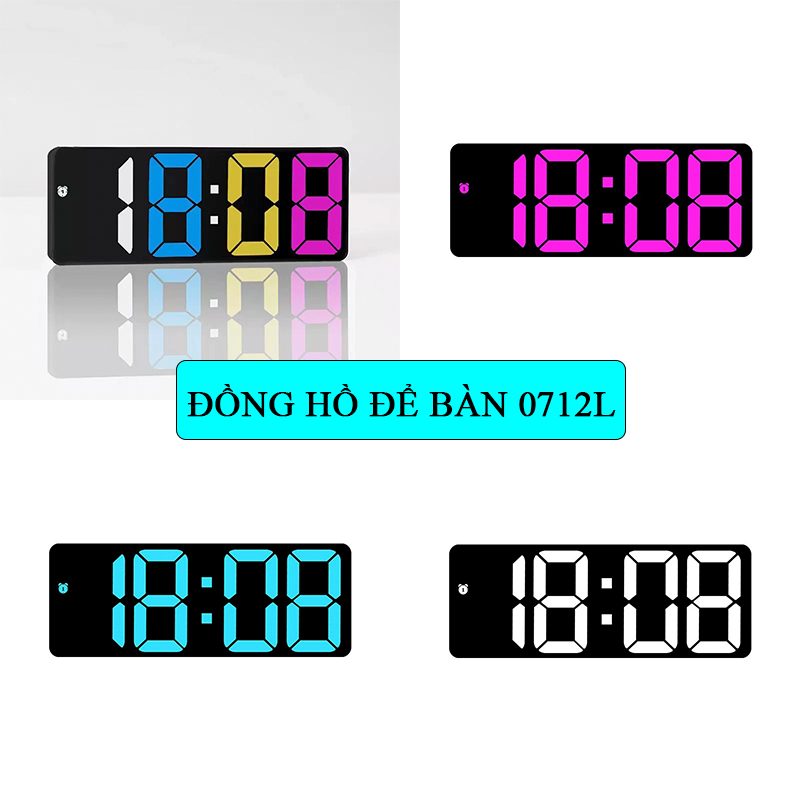 Đặc Điểm Nổi Bật Của Đồng Hồ LED RGB - GH0712L