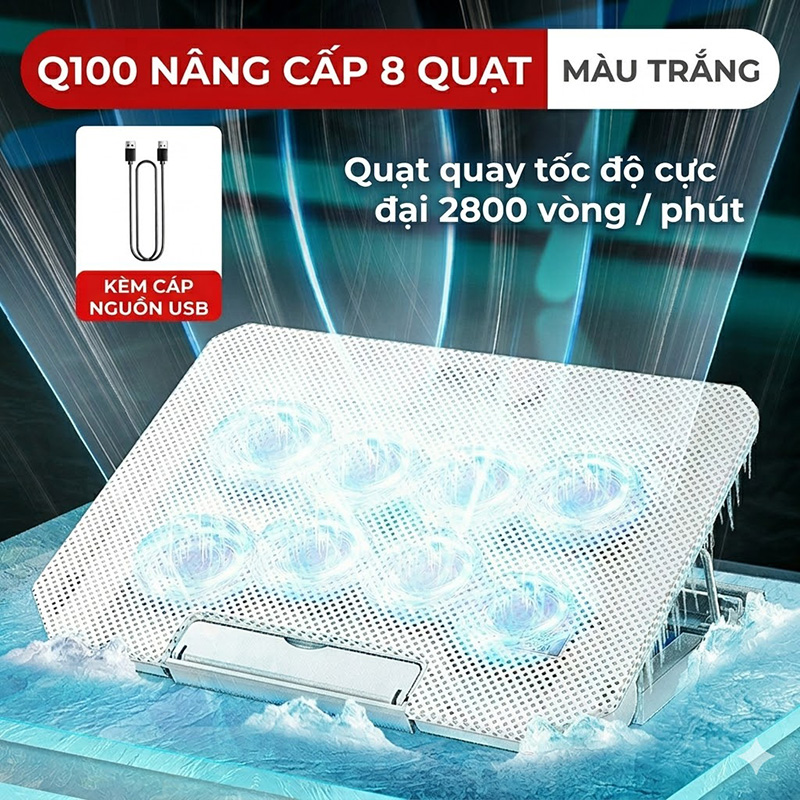 Thông Số Kỹ Thuật Của Đế Tản Nhiệt Laptop Q100 Pro