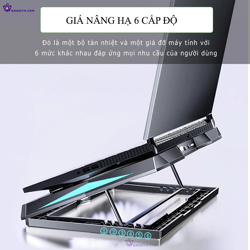 Đặt Điểm Nổi Bật Của Đế Tản Nhiệt Laptop Gaming 16inch MC Q3
