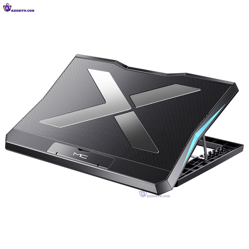 Địa Chỉ Mua Sỉ Đế Tản Nhiệt Laptop Gaming 16inch 2 Cổng Có 6 Cánh Quạt Gió Mạnh Không Ồn MC Q3 Tại TPHCM - Khosivn.com