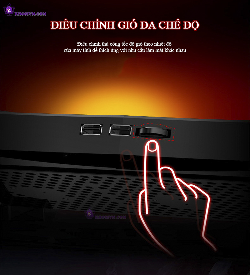 Đặc Điểm Nổi Bật Của Đế Tản Nhiệt Laptop Gaming NX-001
