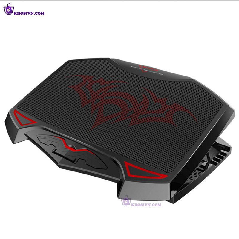 Địa Chỉ Mua Sỉ Đế Tản Nhiệt Laptop Gaming Kích Thước Lớn 14inch Tích Hợp 2 Cổng USB Giá Nâng 5 Cấp Độ NX-001 Tại TPHCM - Khosivn.com