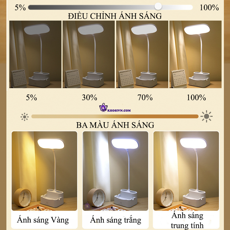 Đặc Điểm Nổi Bật Của Đèn Học Tích Điện SL-942