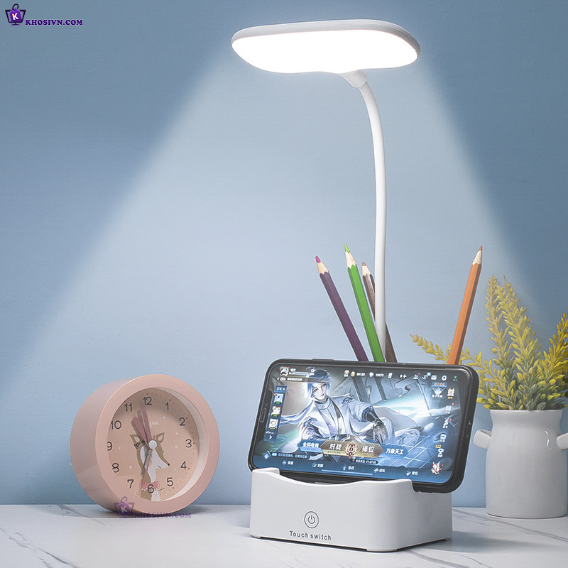 Địa Chỉ Mua Sỉ Đèn Học Tích Điện Pin Sạc 3 Màu Ánh Sáng Điều Chỉnh Được Độ Sáng SL-942 Tại TPHCM
