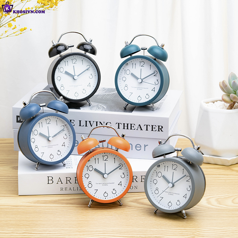 Tại Sao Bạn Nên Mua Đồng Hồ Chuông Reo Báo Thức Để Bàn Kim Trôi Báo Thức Thiết Kế Nhỏ Gọn RW 3302 Tại Khosivn?