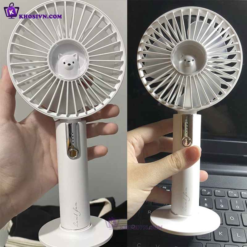 Tại Sao Bạn Nên Mua Quạt Cầm Tay Tích Điện Mini Cute Pin Sạc Nhỏ Gọn Có Thể Mang Theo Mọi Nơi Gió Mạnh Handheld Fan M109 Tại Khosivn?