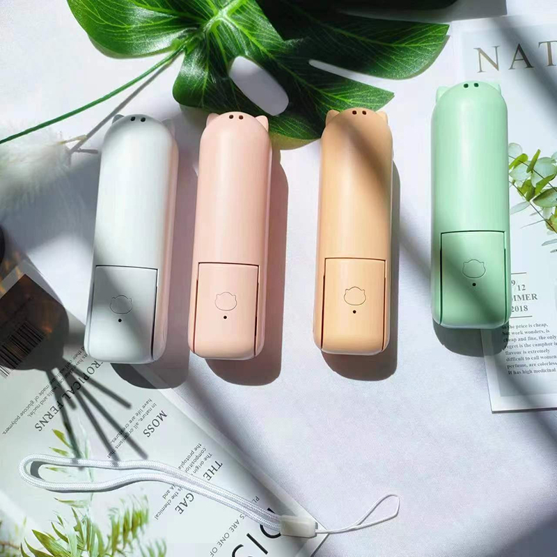 Địa Chỉ Mua Sỉ Quạt Cầm Tay Tích Điện Mini Gấp Gọn Cute Mang Đi Khắp Nơi Đầy Tiện Lợi Có Thể Tự Ngắt Khi Va Chạm HZ001 Tại TPHCM - Khosivn.com