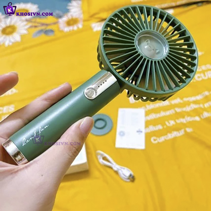Đặc Điểm Nổi Bật Của Quạt Cầm Tay Tích Điện Mini Cute Handheld Fan M109