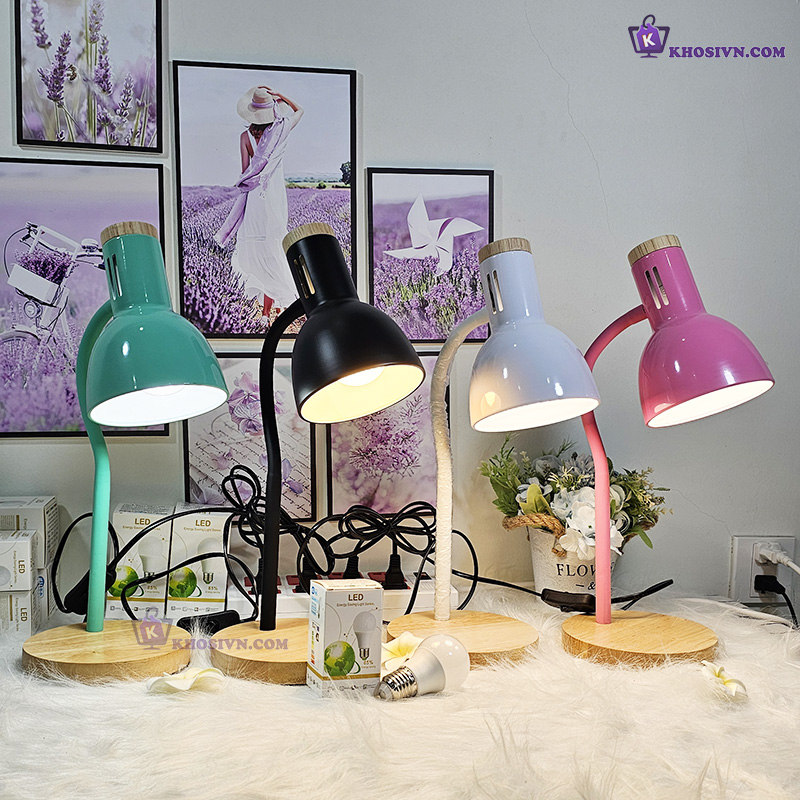 Địa Chỉ Mua Sỉ Đèn Học Cắm Điện Để Bàn Đế Gỗ Chống Cận Bảo Vệ Mắt Không Kèm Bóng D1006 Tại TPHCM - Khosivn.com