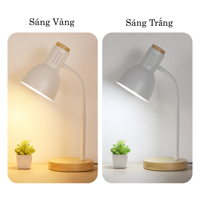 Tại Sao Bạn Nên Mua Đèn Học Cắm Điện Để Bàn Đế Gỗ Chống Cận Bảo Vệ Mắt Không Kèm Bóng D1006 Tại Khosivn?