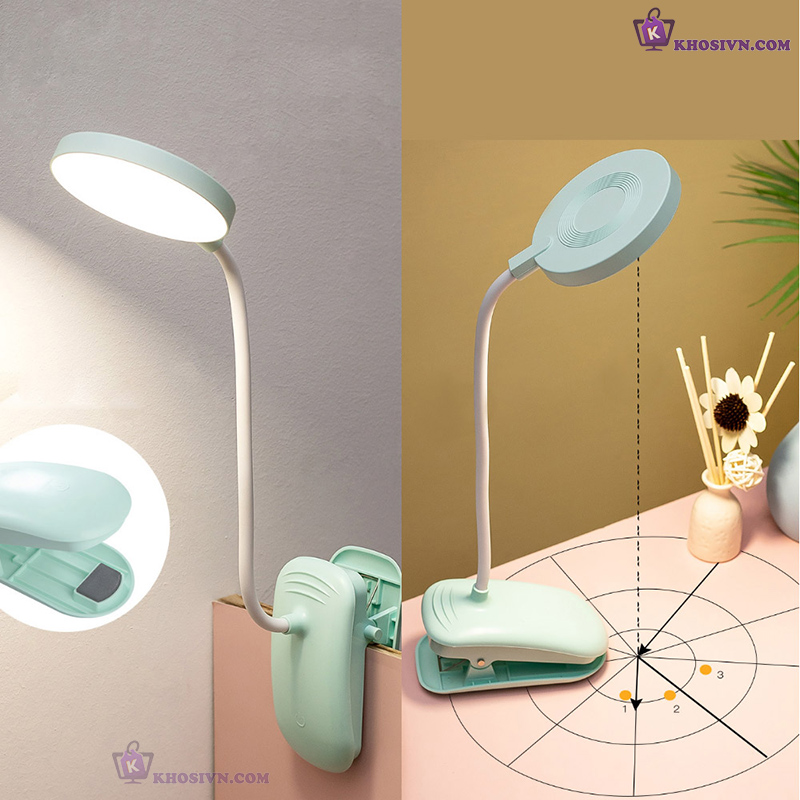 Ưu Điểm Của Đèn Học Tích Điện Kẹp Bàn Để Bàn SL-904