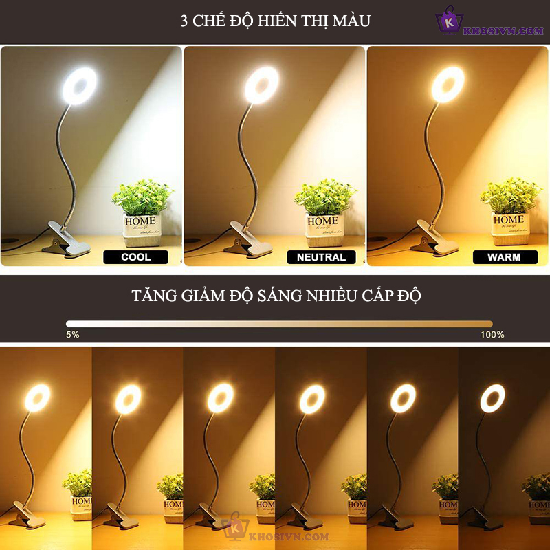 Ưu Điểm Của Đèn Học Cắm Điện USB Kẹp Để Bàn SG-118