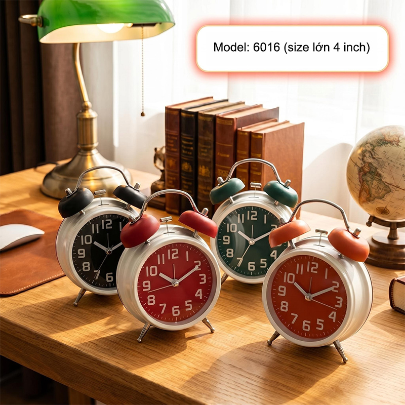 Tính Năng Nổi Bật Của Đồng Hồ Chuông Reo Báo Thức Kim Trôi DHCR-6016