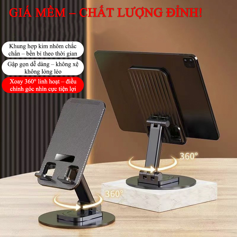 Tại Sao Bạn Nên Mua Giá Đỡ Điện Thoại Để Bàn Thiết Kế Chắc Chắn Có Thể Điều Chỉnh Xoay 360 Độ T39B Tại Khosivn?