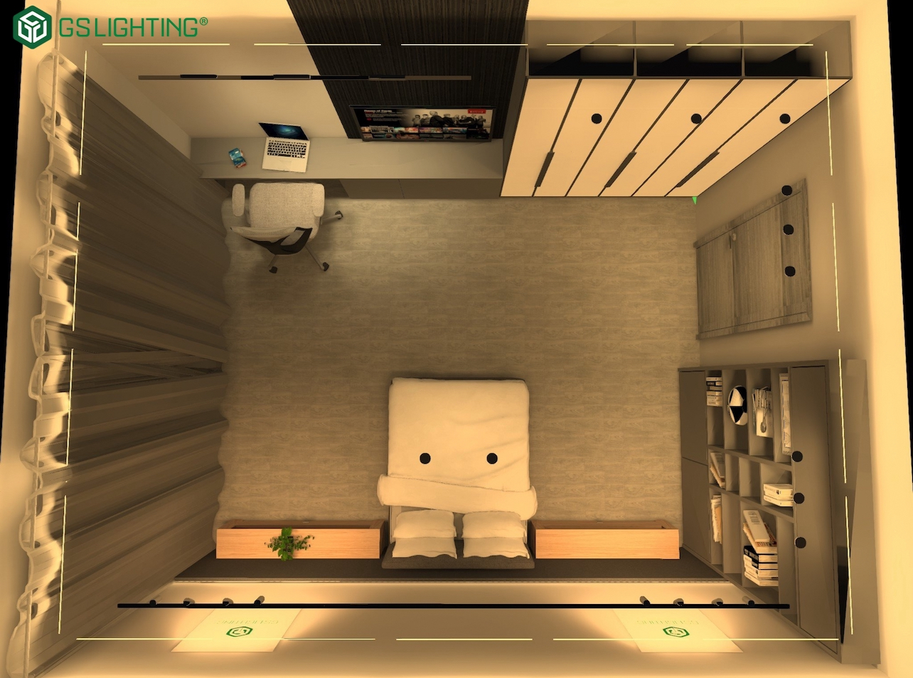 Bố Trí Chiếu Sáng Cho Không Gian Phòng Ngủ