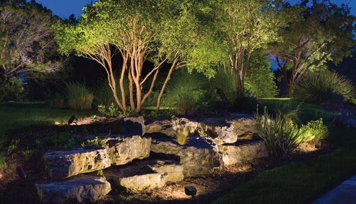 chiếu sáng cảnh quan