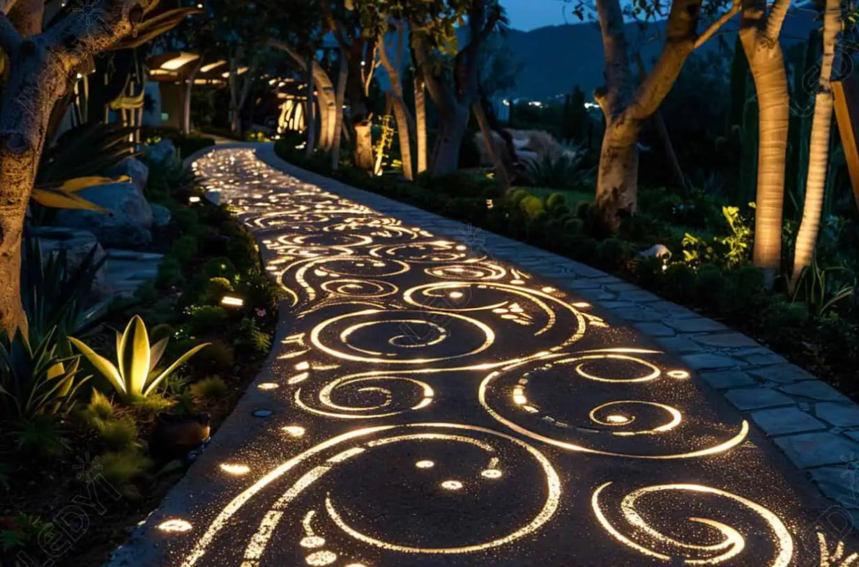 chiếu sáng cảnh quan