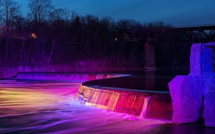 chiếu sáng cảnh quan