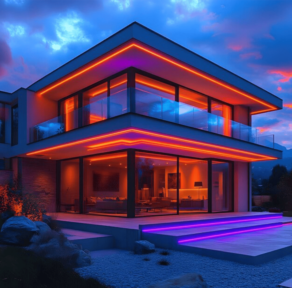 chiếu sáng cảnh quan