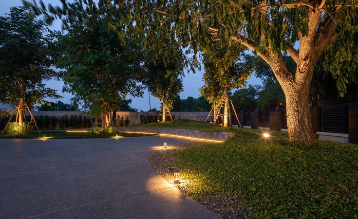 chiếu sáng cảnh quan