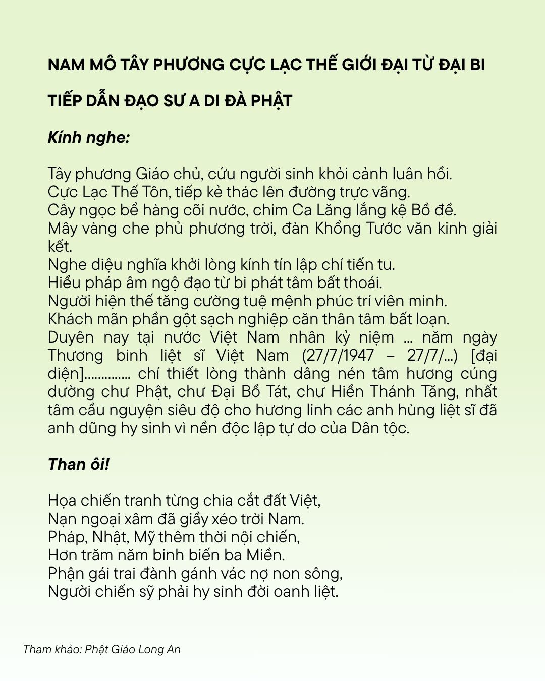 Bài văn hồi hướng anh hùng liệt sĩ ngày 27 tháng 7