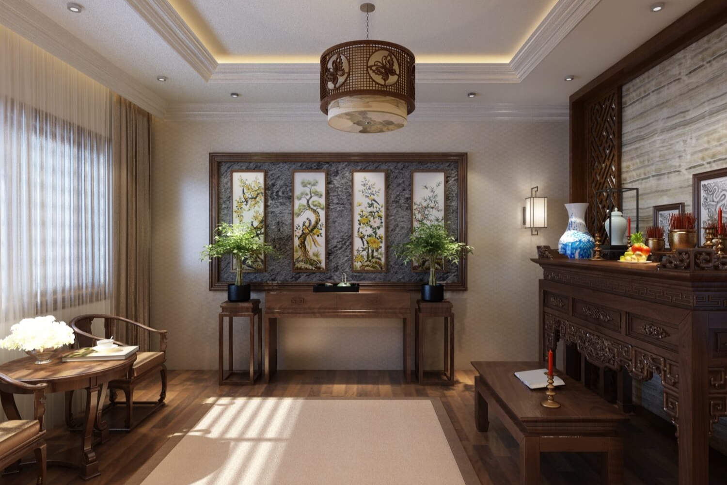 Dịch vụ thiết trí không gian thờ cúng chất lượng