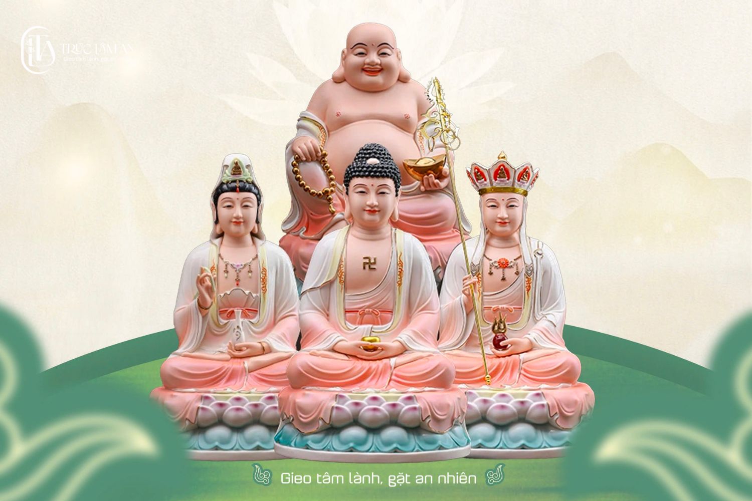 Ý nghĩa của việc đặt tượng Phật trong nhà