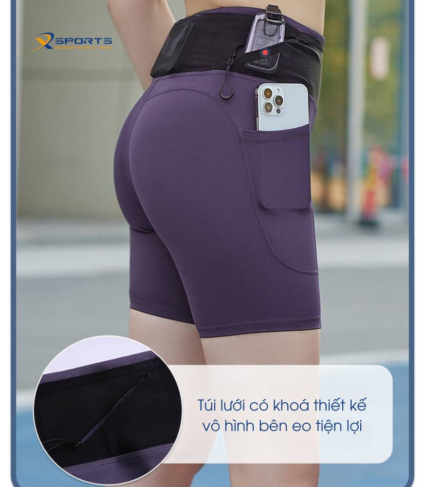 quần chạy bộ nữ Lego MS315 nâng hông, nâng mông