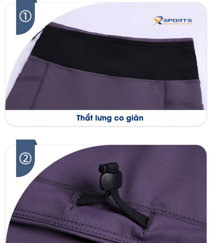 quần chạy bộ nữ Lego MS315 thắt lưng co giản