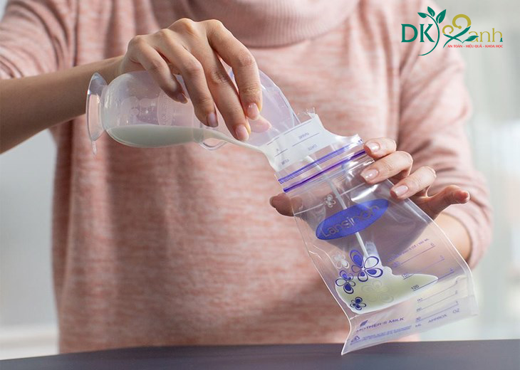 Có thể dùng túi cảm ứng nhiệt để nhận biết nhiệt độ của sữa