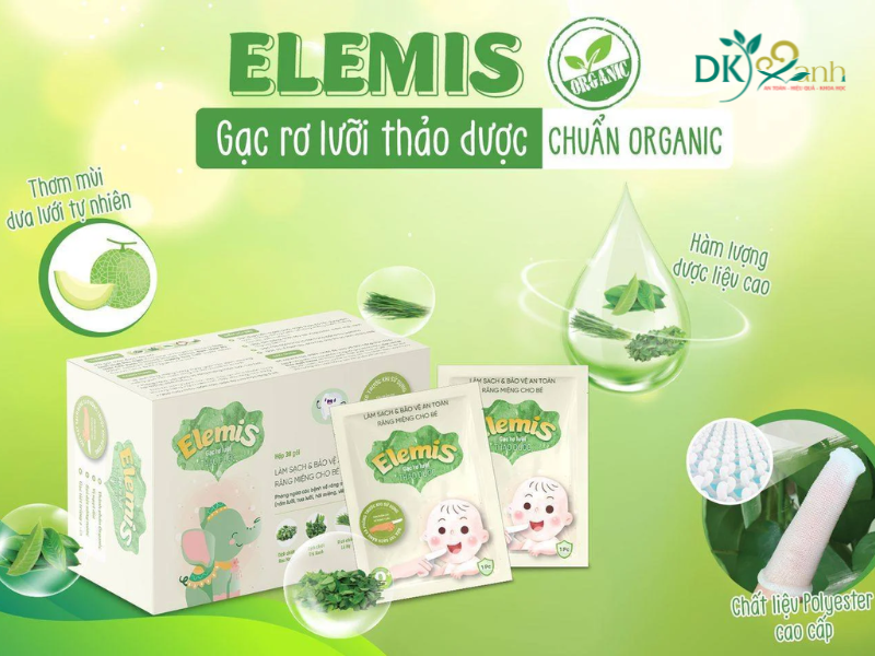 Gạc rơ lưỡi thảo dược Elemis