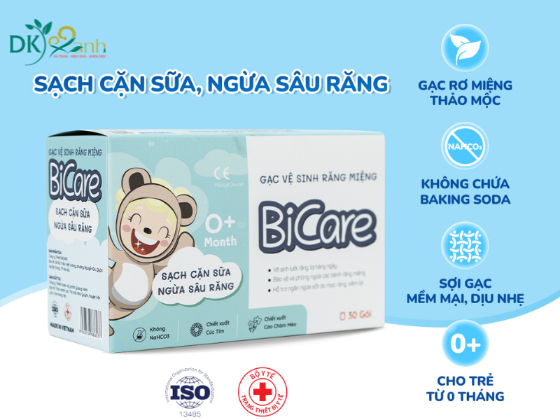 Gạc vệ sinh răng miệng Bicare